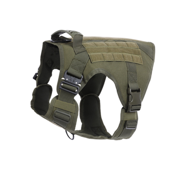 Tactical Dog Harness | Heavy Duty for Medium and Large Breeds | With No Pull Front Ring and MOLLE System